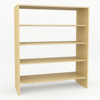 木製フラッシュオープン棚